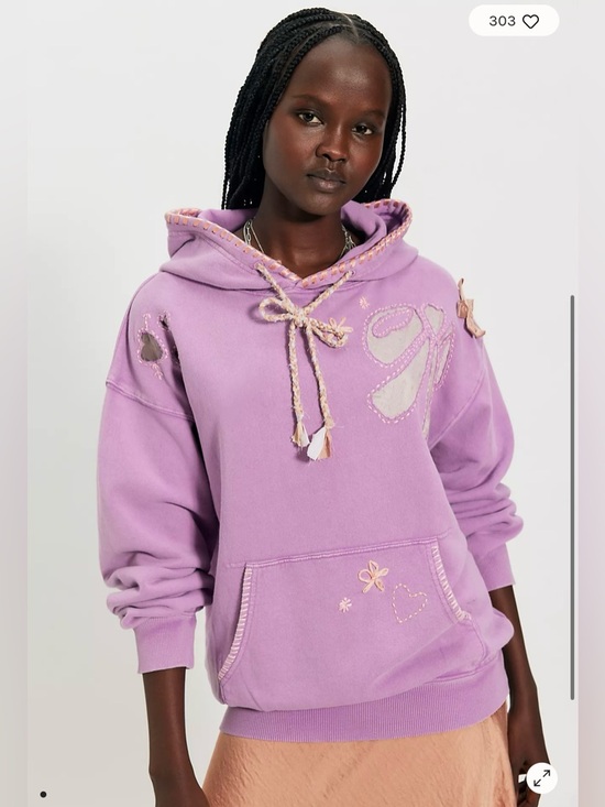 Free People Tops - NWT Free People Love Letters Hoodie